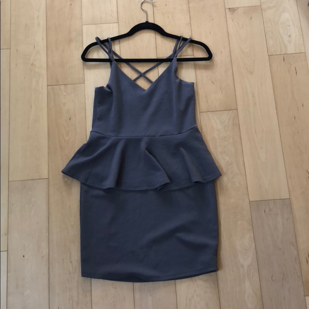Gray Dress M